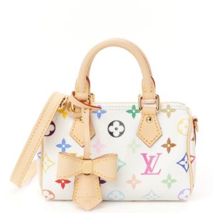 Louis Vuitton LV X TM Monogram Multicolor Nano Speedy White