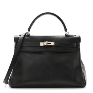 Hermes Swift Kelly Retourne 32 Black