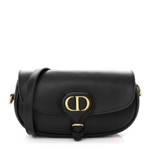 Christian Dior Box Calfskin East West Bobby Bag Black