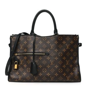 Louis Vuitton Monogram Popincourt MM Black