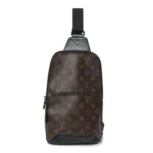 Louis Vuitton Monogram Macassar Avenue Sling Bag