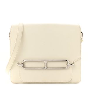 Hermes Evercolor Sac Roulis 23 White