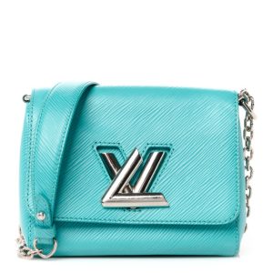 Louis Vuitton Epi Twist Shoulder Bag PM Turquoise