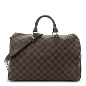 Louis Vuitton Damier Ebene Speedy Bandouliere 35