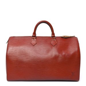 Louis Vuitton Epi Speedy 40 Kenyan Fawn