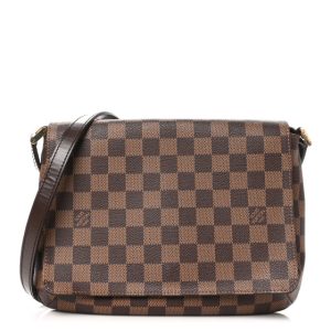 Louis Vuitton Damier Ebene Musette Tango Long Strap