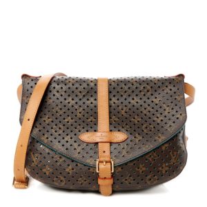 Louis Vuitton Monogram SC Flore Saumur Teal