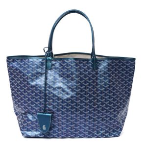 Goyard Iridescent Goyardine Saint Louis PM Pearly Blue
