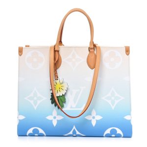 Louis Vuitton Monogram Giant By The Pool Onthego GM Blue