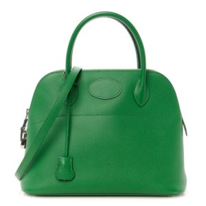 Hermes Epsom Bolide 31 Vert Bengale