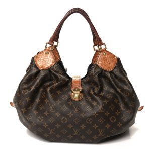 Louis Vuitton Monogram Alligator Trim Mahina XL