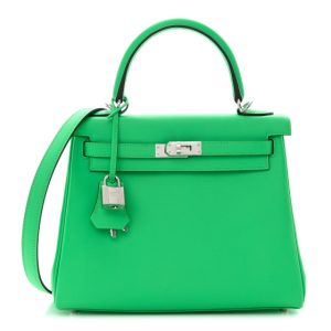 Hermes Swift Kelly Retourne 25 Vert Comics