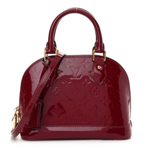 Louis Vuitton Vernis Alma BB Magenta