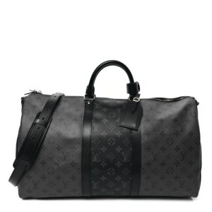 Louis Vuitton Reverse Monogram Eclipse Keepall Bandouliere 50