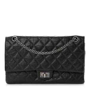 Chanel Aged Calfskin Quilted 2.55 Reissue 226 Flap Grey