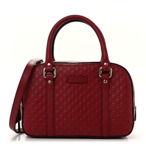 Gucci Microguccissima Small Crossbody Bag Rosso