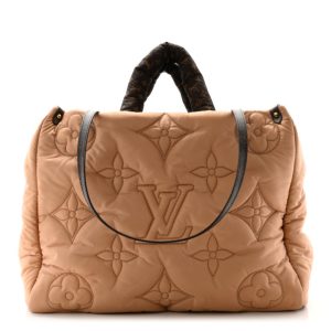 Louis Vuitton Econyl Monogram Pillow Giant Onthego GM Beige