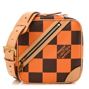 Louis Vuitton Damier Pop Chess Messenger Orange