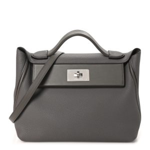Hermes Togo Swift 24/24 29 Gris Asphalte