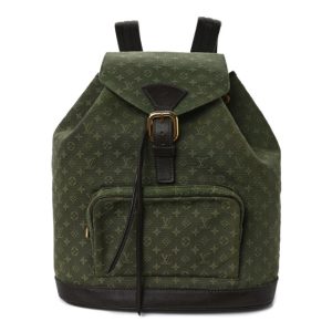 Louis Vuitton Mini Monogram Montsouris GM Backpack Kaki